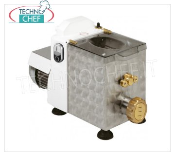 FIMAR - MACHINE À PÂTES FRAÎCHES EXTRUDÉES PROFESSIONNELLE avec réservoir de 1,5 Kg, - mod. MPF1.5N Machine de table pour PÂTES FRAÎCHES EXTRUDÉES - avec réservoir pour 1,5 kg de pâte, rendement horaire 5 kg, V. 230/1, Kw 0,3, poids 18 kg, dimensions, mm 250x480x290h