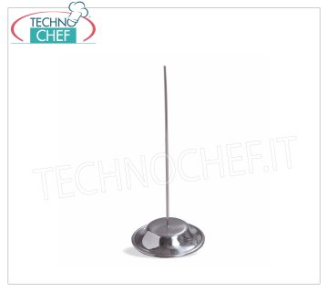 Portascontrini-Portascomande à Spillone, acier inoxydable, hauteur 22 cm