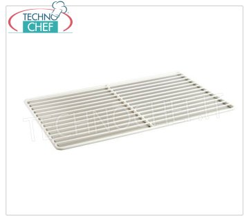 Technochef - Grille plastifiée en Rilsan cm 60x40, mod. GR6040RI Grille plastique en Rilsan, dim.mm 600x400, pour Frigor Pâtisserie - Pizzeria