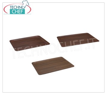 CAMBRO - Plateaux rectangulaires en stratifié plastique pour libre-service