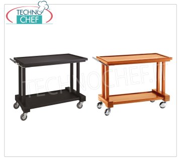 Chariots de service en bois