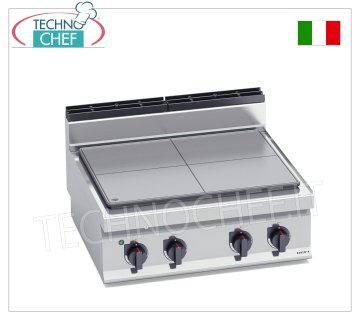 TECHNOCHEF - CUISINIÈRE ÉLECTRIQUE À PLAT SOLIDE, Kw.9, Mod.E7TPB