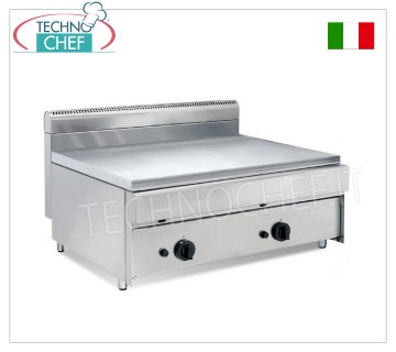 CUISINIÈRE À GAZ À POSER, plaque 800x590 mm, 2 zones de cuisson, puissance thermique Kw.14,00, dim.mm.800x700x500h