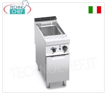 TECHNOCHEF - CUISEUR À PÂTES ÉLECTRIQUE 1 Puits de 40 lt. sur Mobile, Mod.E9CP40