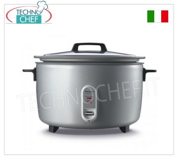 CUISEUR À RIZ EN ACIER INOXYDABLE pour environ 40 PORTIONS, capacité 7,2 litres