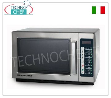 MENUNASTER, Four à micro-ondes professionnel mod. RCS511TS, COMMANDES NUMÉRIQUES