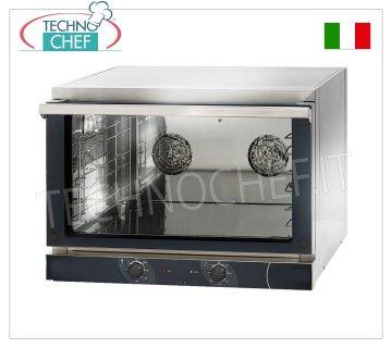 TECNODOM - Four électrique à convection pour 3 plaques mm 600x400, - dim.mm.775x700x560h