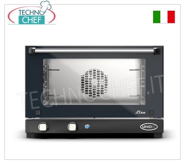 UNOX - Four électrique à convection pour 3 plaques 46 x 33 cm, dim.mm. 600x587x402h
