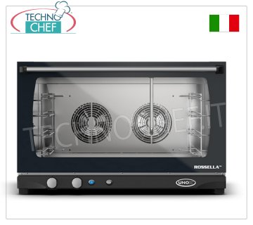 UNOX - FOUR À CONVECTION électrique, pour 4 PLAQUES de mm.600x400, dim. mm. 800x774x509h
