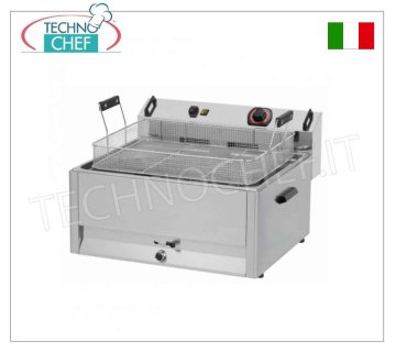 Friteuse électrique 16 lt pour pâtisserie, Mod. FPR16,