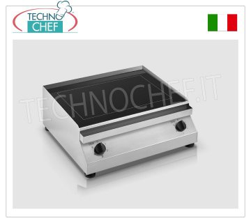 TECHNOCHEF - Table de Cuisson/Fry Top Électrique avec Plaque Vitrocéramique, mod.PFT.A.04