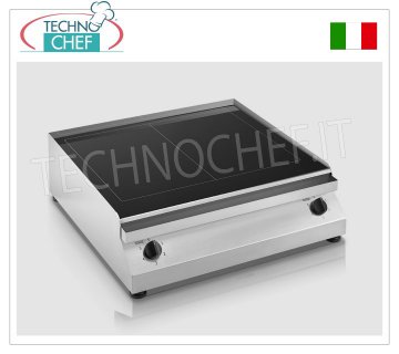 TECHNOCHEF - Plaque de Cuisson Électrique avec Plaque Vitrocéramique, mod.PFT.A.G2