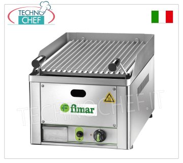 Fimar - GRILLE À PIERRE DE LAVE À GAZ, 1 module TOP, Mod.GL33