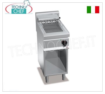 TECHNOCHEF - GRIL ÉLECTRIQUE, 1 module sur ARMOIRE OUVERTe, Kw.4,08, Mod.E7CG40M