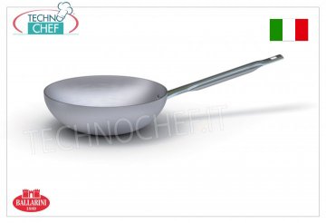 Ballarini - WOK PAN to CREATE, épaisseur 3 mm, Professionnel Une poêle wok MANTECARE, 1 poignée, SÉRIE 7000, en ALUMINIUM, diamètre 240 mm, hauteur 75 mm