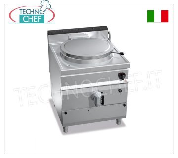 TECHNOCHEF - Casserole gaz cylindrique 150 litres, chauffage direct, Mod.G9P15D