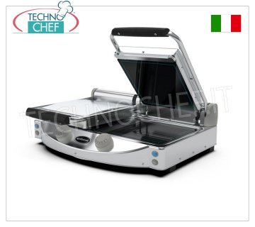 SPIDOCOOK - Table de Cuisson Électrique avec Double Plaque Vitrocéramique Lisse, Mod.SP020