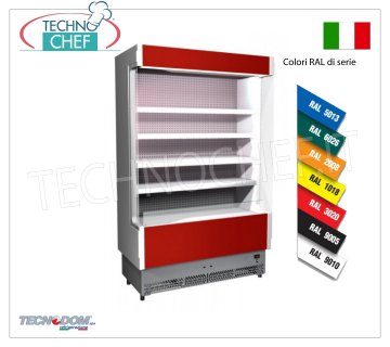 Réfrigérateur vitrine mural, Ligne VULCANO, profondeur 60 cm, LONG 108 cm, avec et sans groupe frigorifique