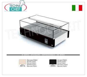 Vitrines de comptoir chaleureuses