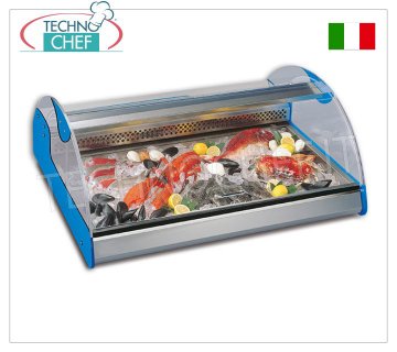 Technochef - VITRINE RÉFRIGÉRÉE À PORTES COULISSANTES, temp.+1°/+5°C, Statique