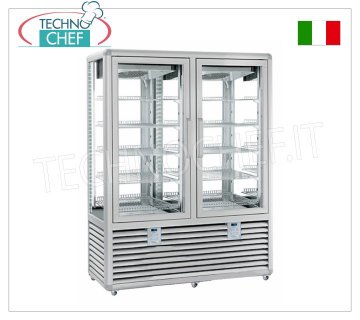 Vitrine Réfrigérée Pâtisserie, Temp.+5°-20°C, 2 Portes, 848 lt, Mod.CGL900G2T/G2T