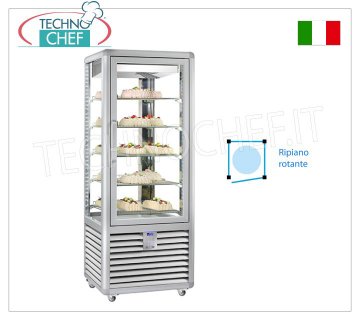 TECHNOCHEF - Vitrine Réfrigérée Pâtissière, Temp.+5°-20°C, 1 Porte, 427 lt, Mod.CGL450R2T