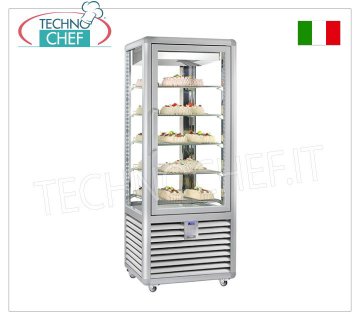 TECHNOCHEF - Vitrine Réfrigérée Pâtissière, Temp.+5°-20°C, 1 Porte, 427 lt, Mod.CGL450G2T