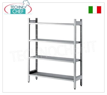 Etagères modulables en inox
