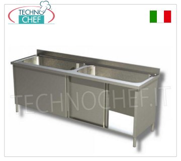 Lave-vaisselle, version armoire, 2 bacs, Gamme profondeur 600 mm