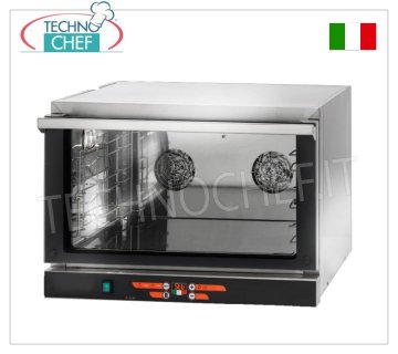TECNODOM-Four électrique à convection pour 3 plaques 600x400 mm, dim. mm. 775x700x560h