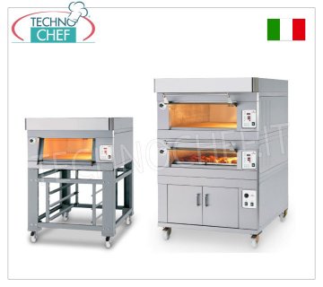 Four modulaire électrique statique pour pâtisserie, chambre 600x800 mm, ligne PAST FOOD