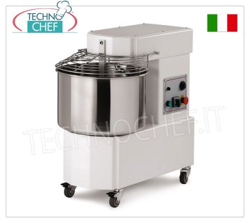Pétrin à spirale de 18 kg (cuve de 20 litres), dm.mm 697x390x702h