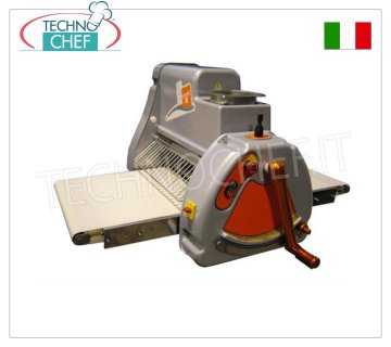 Technochef - Laminoir de comptoir avec bandes 50x50 cm, mod. SF500B-500