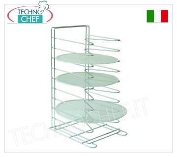 Supports de table pour plateaux à pizza/pâtisserie avec 10 supports de grille
