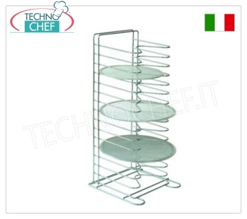 Supports de table pour plaques à pizza/pâtisserie avec 15 supports de grille