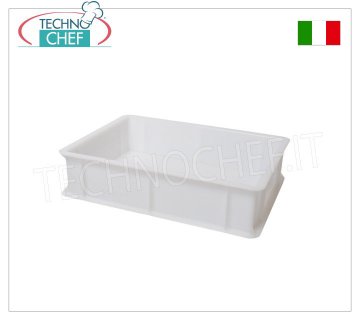 Boîtes pour pains de pâte à pizza mesurant 40x30x10h cm, couleur blanche