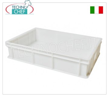 Boîte à pain de pâte à pizza 60x40x13h cm, couleur blanche