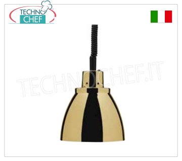 TECHNOCHEF - Lampe Chauffante Infrarouge en Laiton, Mod.NT25