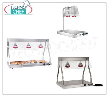 plans chauds avec lampe chauffante 