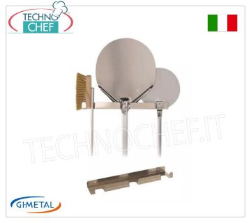 Gi-Metal - Support pelle mural 3 places - mod.ACH-PP