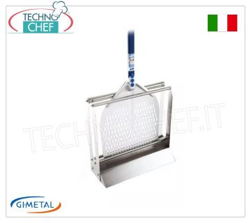 Gi-Metal - Support pour pelle de sol en acier inoxydable, mesure jusqu'à Ø 50 - mod.APT50