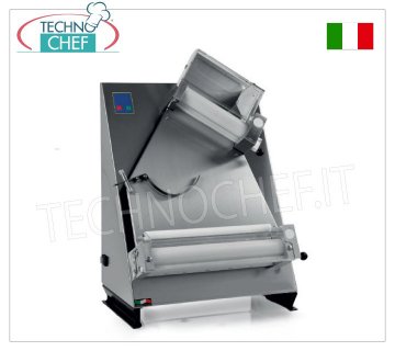 Étireur à pizza avec 2 paires de rouleaux inclinés de 300 mm, mod 2300/L30