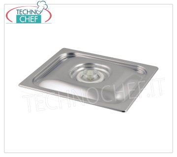 COUVERCLE POUR POÊLES 1/2 GN SOUS VIDE en ACIER INOXYDABLE