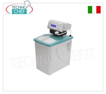 Technochef - ADOUCISSEUR AUTOMATIQUE avec cabine, 5 lt., CHRONOMÉTRIQUE, Série AL