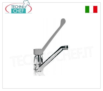 Mitigeur monotrou avec bec de 22 cm