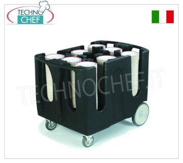 Chariots pour le transport des assiettes