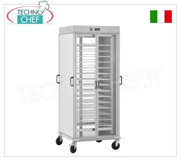 Chariot à plats chauds, avec 10 grilles grillées GN 2/1