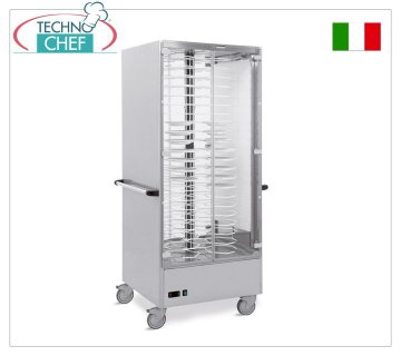Chariot porte-assiettes chauffantes, capacité 88 assiettes diamètre max 310 mm
