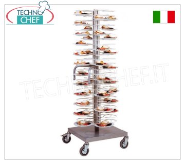 Chariots à assiettes prêts