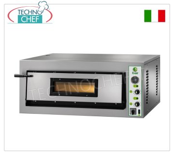 FIMAR - Four à pizza électrique, pour 6 pizzas, 1 chambre 61x91,5 cm - Commandes mécaniques, mod. FME6